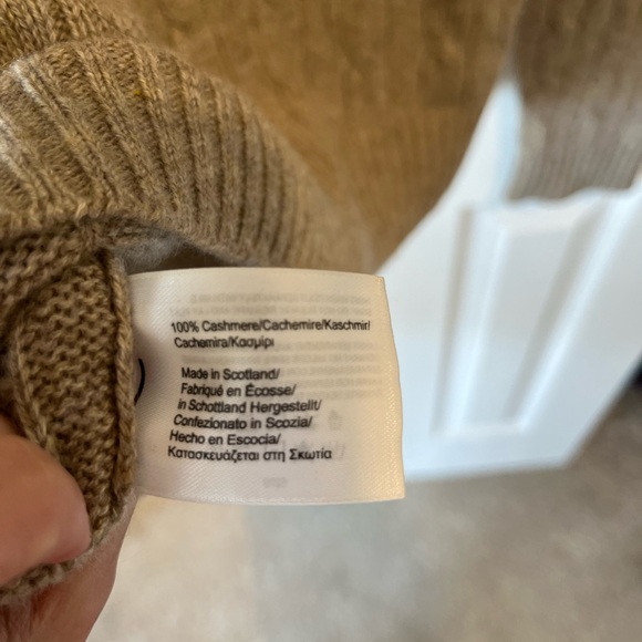 Brooks Brothers Cashmere Braided sweater - Picture 9 of 10